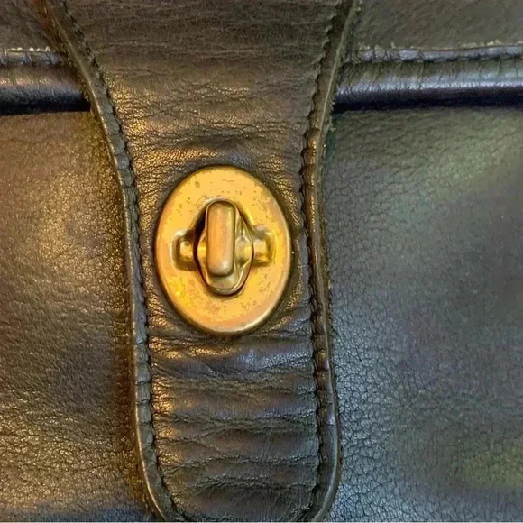 Vintage Coach Station Bag Purse - Picture 8 of 8